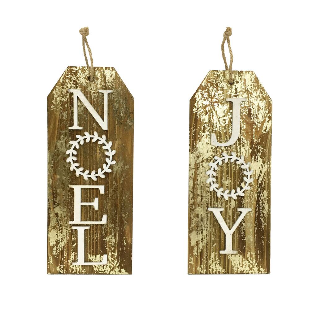 For The Assorted Wood Joy And Noel Wall Tags By Ashland At Img